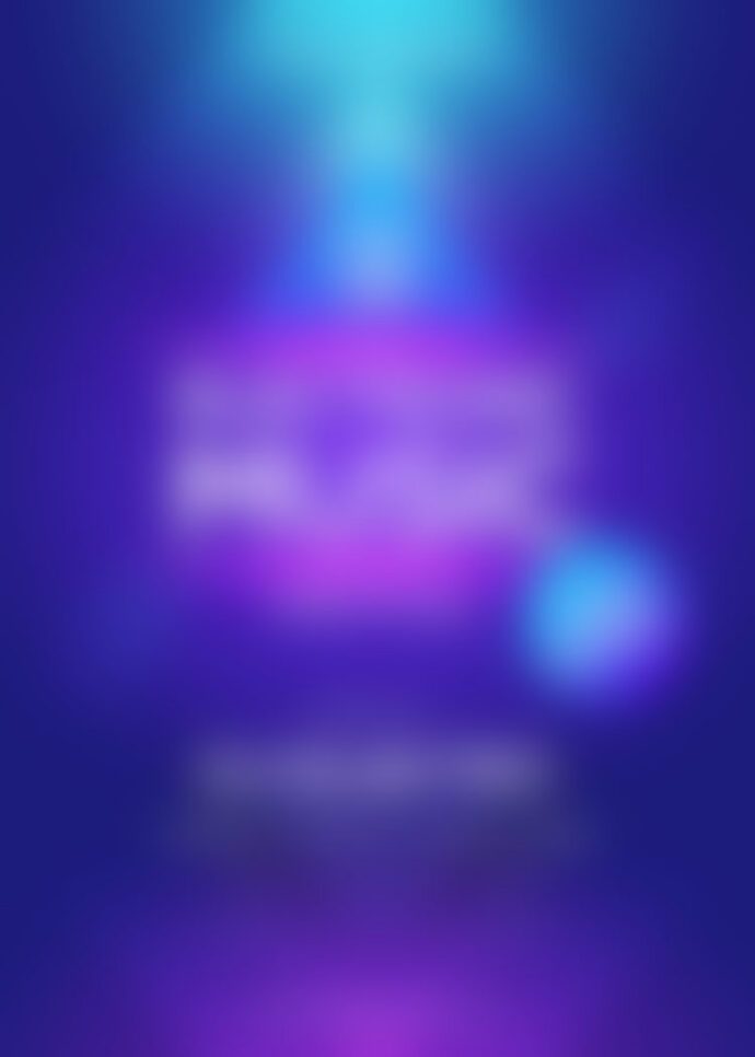 Abstract blurred purple and blue neon gradient