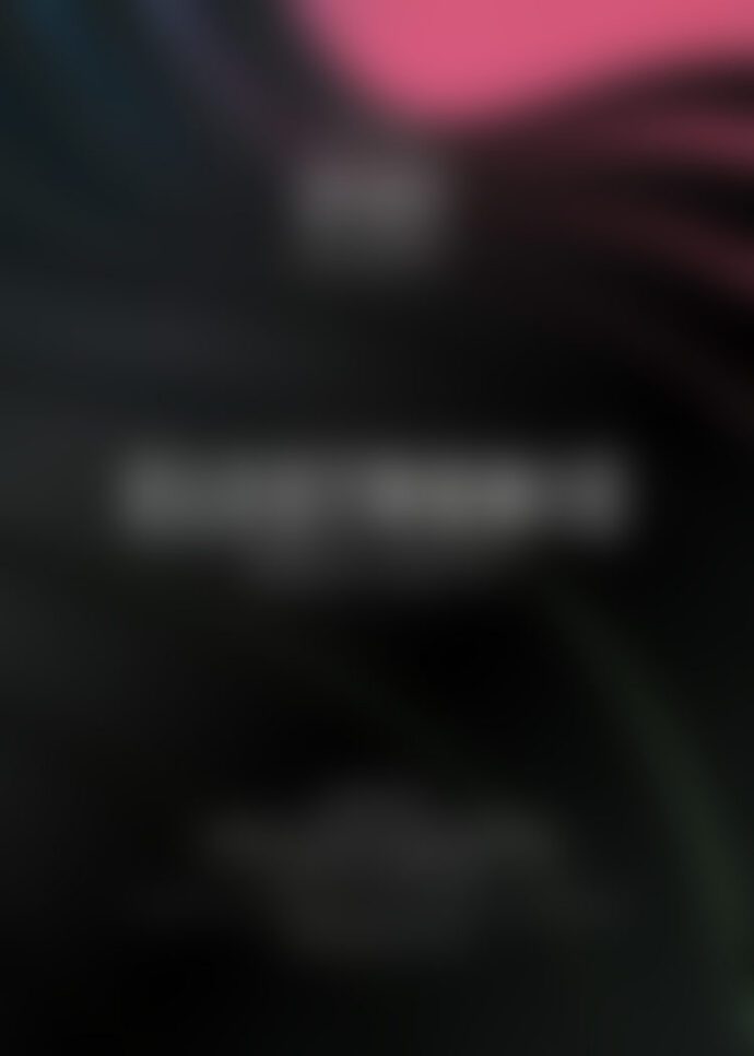 Blurry abstract dark background with pink accent