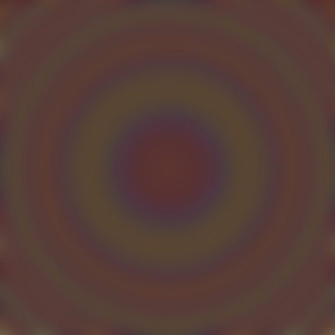 Blurred concentric rainbow circle gradient background